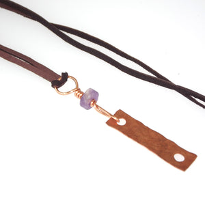 Copper & Amethyst Necklace