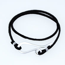 Load image into Gallery viewer, Leather Choker / Wrap Bracelet