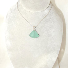 Load image into Gallery viewer, Aqua Sea Glass - Sterling Silver Wrap
