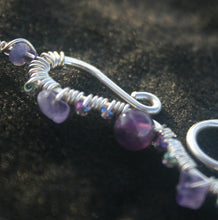 Load image into Gallery viewer, Seahorse - Amethyst &amp; Sterling (Large)