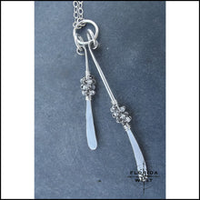 Load image into Gallery viewer, Silver Dance Necklace - 16 - Jewelry Hand Made